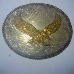 Large Screaming Eagle Belt Buckle